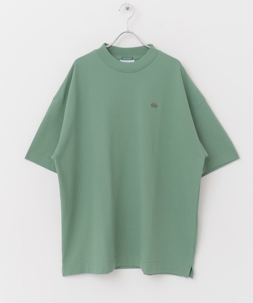 LACOSTE(ラコステ)の「『別注』LACOSTE for DOORS 20th mossstitch mockT-shirts(Tシャツ/カットソー・メンズ・オフホワイト/ネイビー/グレー/グリーン・5/4/3)」の22枚目の写真