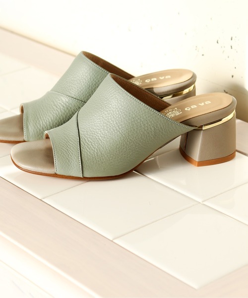 cava cava(サヴァサヴァ)の「ミュール 3720481(サンダル・レディース・ブラック/ライトグリーン/シャンパン・23.0cm/24.5cm/22.5cm/24.0cm/23.5cm)」の17枚目の写真