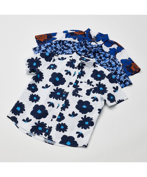 GAP（ギャップ）の「バケーションシャツ（シャツ/ブラウス・メンズ・ホワイト/ネイビー・M/L/XS/XL/S）」の3枚目の写真