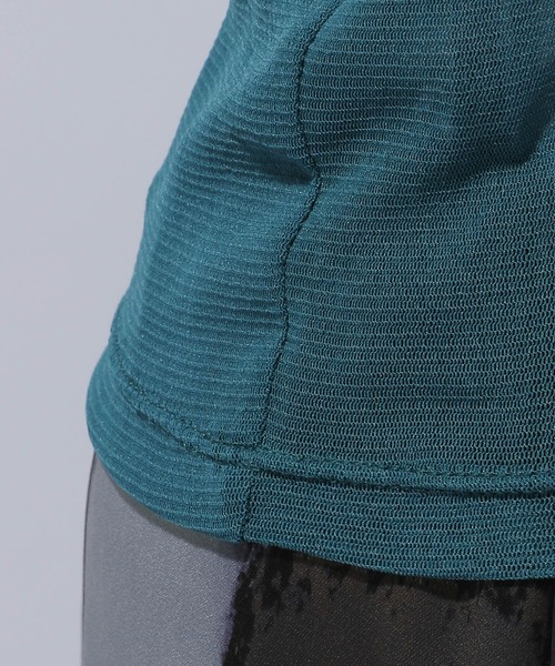 HARE(ハレ)の「シアーカットアウトT(HARE)(Tシャツ/カットソー・レディース・ブルー/ブラック/オレンジ・FREE)」の20枚目の写真