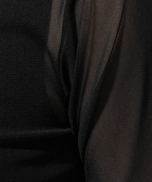 HARE(ハレ)の「シアーカットアウトT(HARE)(Tシャツ/カットソー・レディース・ブルー/ブラック/オレンジ・FREE)」の22枚目の写真