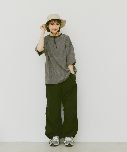 flaner（フラネ）の「Safari hat / サファリハット（ハット・レディース・ブラック/カーキ/アイボリー・FREE）」の10枚目の写真