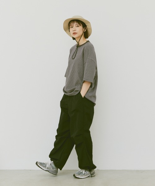 flaner（フラネ）の「Safari hat / サファリハット（ハット・レディース・ブラック/カーキ/アイボリー・FREE）」の12枚目の写真