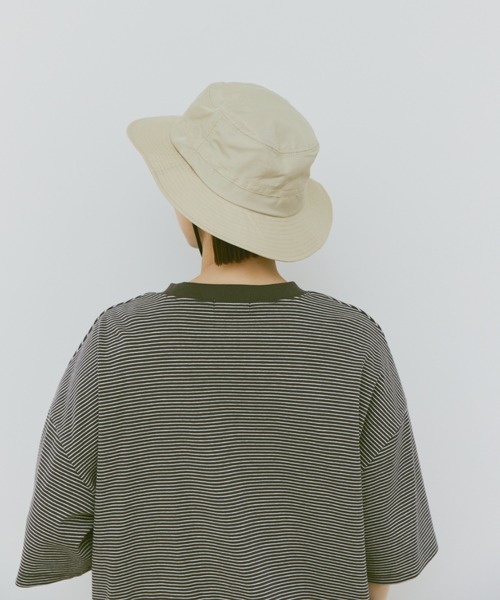 flaner（フラネ）の「Safari hat / サファリハット（ハット・レディース・ブラック/カーキ/アイボリー・FREE）」の7枚目の写真