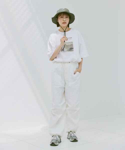 flaner（フラネ）の「Safari hat / サファリハット（ハット・レディース・ブラック/カーキ/アイボリー・FREE）」の21枚目の写真