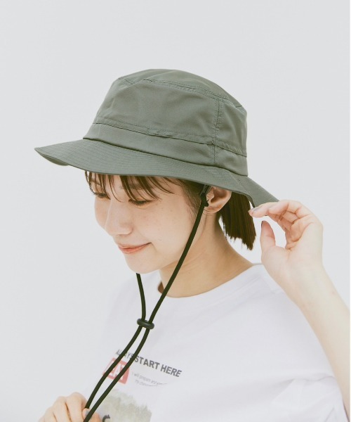 flaner（フラネ）の「Safari hat / サファリハット（ハット・レディース・ブラック/カーキ/アイボリー・FREE）」の17枚目の写真