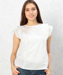 green label relaxing | GT ペルビアンコットン FLA F/SLブラウス(シャツ/ブラウス)