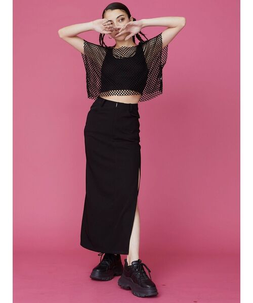 EVRIS（エヴリス）の「プラットフォームスニーカー（スニーカー・レディース・ホワイト/ブラック・MEDIUM/LARGE）」の10枚目の写真