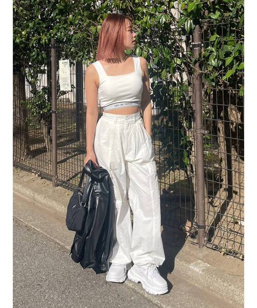 EVRIS（エヴリス）の「プラットフォームスニーカー（スニーカー・レディース・ホワイト/ブラック・MEDIUM/LARGE）」の14枚目の写真