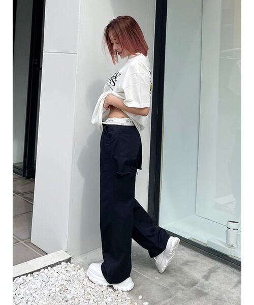 EVRIS（エヴリス）の「プラットフォームスニーカー（スニーカー・レディース・ホワイト/ブラック・MEDIUM/LARGE）」の15枚目の写真