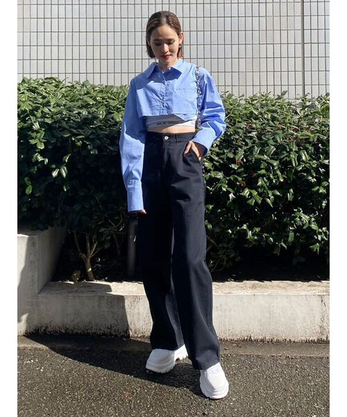 EVRIS（エヴリス）の「プラットフォームスニーカー（スニーカー・レディース・ホワイト/ブラック・MEDIUM/LARGE）」の20枚目の写真