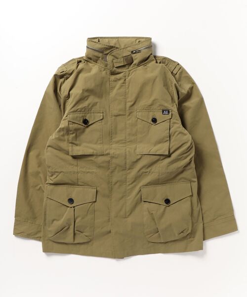 FUNALIVE（ファンアライブ）の「綿ナイロン M-65ブルゾン（ミリタリー