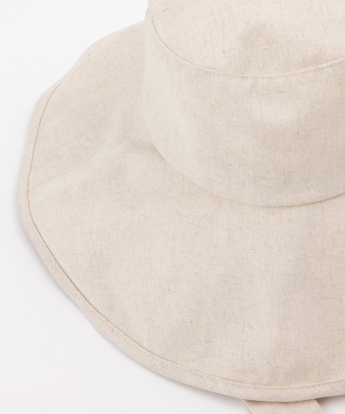 DISCOAT（ディスコート）の「リボン付ハット（ハット・レディース・ネイビー/アイボリー/ブラック・FREE）」の19枚目の写真