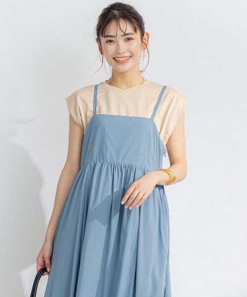 組曲(クミキョク)の「【洗える】バックパールフレアカットソー(Tシャツ/カットソー・レディース・アイボリー系/ベージュ系/ブラック系・5/6/7)」の1枚目の写真