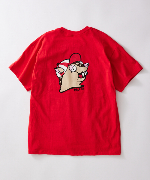 JOURNAL STANDARD（ジャーナルスタンダード）の「【MALL/モール】ジローズS/S Tシャツ（Tシャツ/カットソー・メンズ・レッド/ホワイト/イエロー/グリーン・LARGE/MEDIUM）」の4枚目の写真