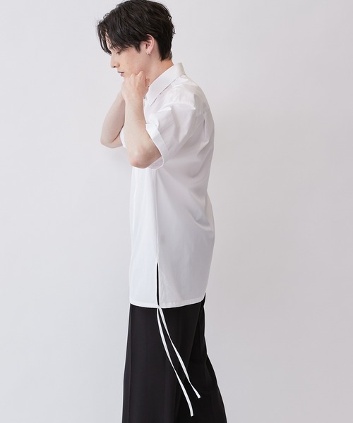 Lui's（ルイス）の「THOMAS MASON (トーマスメイソン) 半袖シャツ（シャツ/ブラウス・メンズ・ホワイト/ストライプ・M/S）」の13枚目の写真