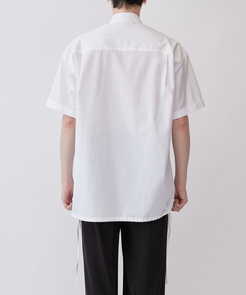 Lui's（ルイス）の「THOMAS MASON (トーマスメイソン) 半袖シャツ（シャツ/ブラウス・メンズ・ホワイト/ストライプ・M/S）」の19枚目の写真