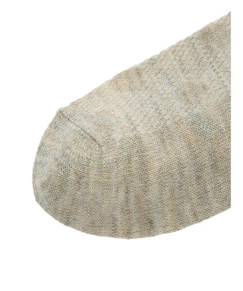 Samansa Mos2(サマンサ モスモス)の「ドットメッシュソックス(ソックス/靴下・レディース・ベージュ/キナリ/ブラック・F)」の7枚目の写真