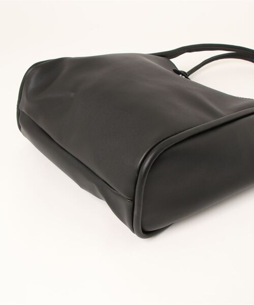 LUGG NAGG(ラグナグ)の「【adottona/アドット】軽量・ソフトトートバッグ(トートバッグ・レディース・ダークブラウン/ブラック・FREE)」の4枚目の写真