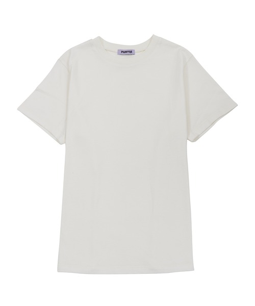 PUNYUS（プニュズ）の「バックロゴ刺繍Ｔシャツ（Tシャツ/カットソー・レディース・ブラック/ホワイト・3/4/2/1）」の16枚目の写真