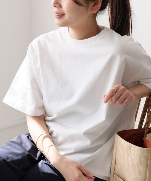 2024タグ付き　JOURNAL STANDARD　カットオフスウェット 追加4》タックスウェットTシャツ（Tシャツ／カットソー