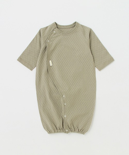 petit main（プティマイン）の「【オーガニック】2WAYオール2P（ロンパース・キッズ・ライトグリーン/ライトピンク/ピンク/ラベンダー・50-70cm）」の10枚目の写真