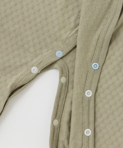 petit main（プティマイン）の「【オーガニック】2WAYオール2P（ロンパース・キッズ・ライトグリーン/ライトピンク/ピンク/ラベンダー・50-70cm）」の17枚目の写真