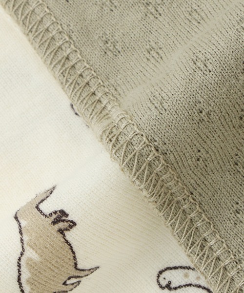 petit main（プティマイン）の「【オーガニック】2WAYオール2P（ロンパース・キッズ・ライトグリーン/ライトピンク/ピンク/ラベンダー・50-70cm）」の19枚目の写真