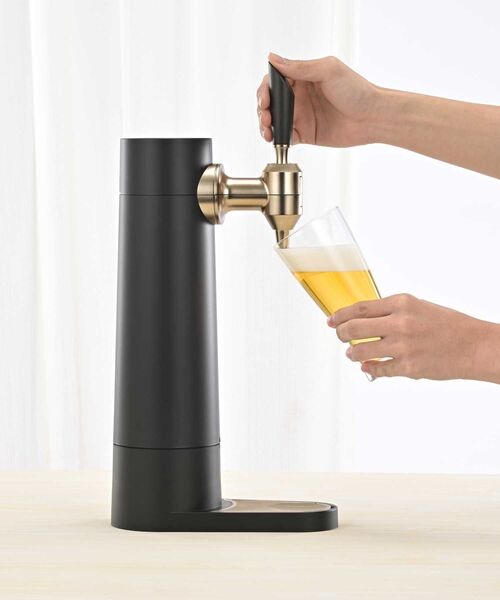 I.D.E.A international（イデアインターナショナル）の「スタンドビールサーバー 2023（キッチンツール・レディース・ブラック・ﾌﾘ-）」の7枚目の写真
