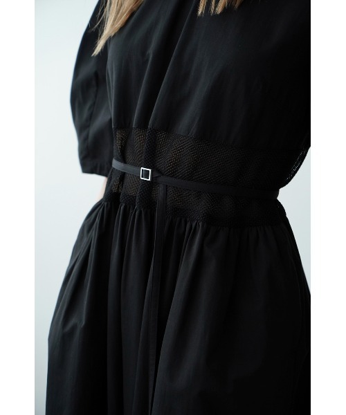 CLANE(クラネ)の「CLANE/クラネ/SWITCHING MESH ONE PIECE(ワンピース・レディース・ブラック/ホワイト・1)」の16枚目の写真