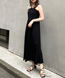 INGNI（イング）の「BACKオープンフレアキャミワンピース（ワンピース）」