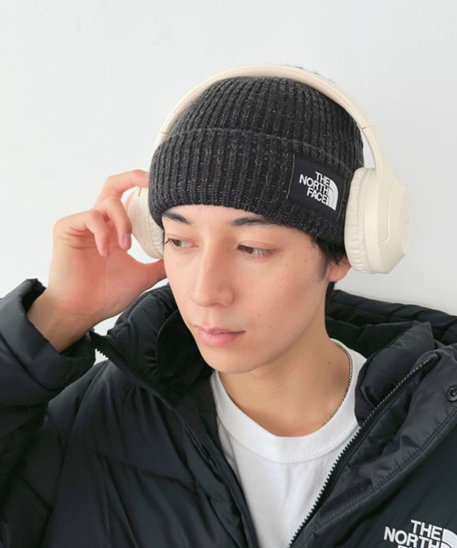 THE NORTH FACE（ザノースフェイス）の「【国内未発売】THE NORTH FACE(ザ・ノースフェイス)/ワンポイントビーニー ニットキャップ/Salty Dog Beanie（ニットキャップ/ビーニー・レディース・グレー/パープル/ブラック/グリーン/ネイビー・FREE）」の9枚目の写真
