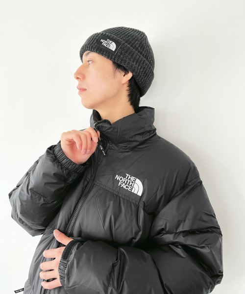 THE NORTH FACE（ザノースフェイス）の「【国内未発売】THE NORTH FACE(ザ・ノースフェイス)/ワンポイントビーニー ニットキャップ/Salty Dog Beanie（ニットキャップ/ビーニー・レディース・グレー/パープル/ブラック/グリーン/ネイビー・FREE）」の14枚目の写真