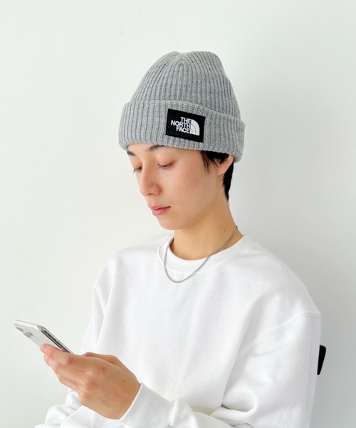 THE NORTH FACE（ザノースフェイス）の「【国内未発売】THE NORTH FACE(ザ・ノースフェイス)/ワンポイントビーニー ニットキャップ/Salty Dog Beanie（ニットキャップ/ビーニー・レディース・グレー/パープル/ブラック/グリーン/ネイビー・FREE）」の18枚目の写真