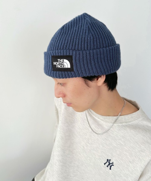 THE NORTH FACE（ザノースフェイス）の「【国内未発売】THE NORTH FACE(ザ・ノースフェイス)/ワンポイントビーニー ニットキャップ/Salty Dog Beanie（ニットキャップ/ビーニー・レディース・グレー/パープル/ブラック/グリーン/ネイビー・FREE）」の22枚目の写真