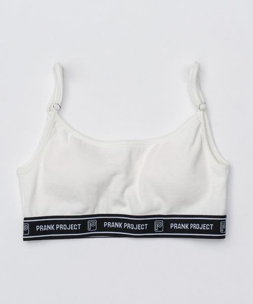 PRANK PROJECT(プランクプロジェクト)の「【Pre-Order】ロゴバンドブラトップ / Logo Band Bra Top(ブラジャー・レディース・ホワイト/ピンク/グレー/ブラック・S/M)」の13枚目の写真
