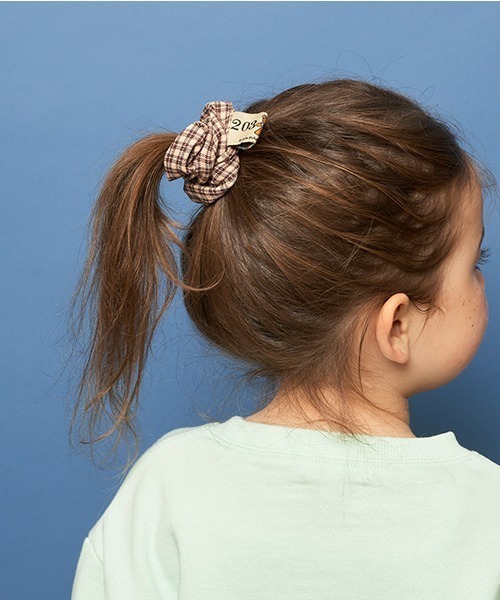 Lycee mine（リセマイン）の「くまタグチェックシュシュ（その他ヘア