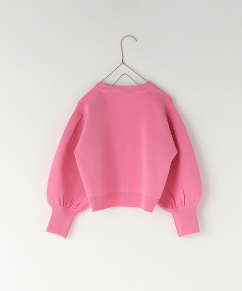 LOWRYS FARM（ローリーズファーム）の「ＢＩＧパフカーデロングスリーブ　960975（カーディガン/ボレロ・キッズ・ブラック/ピンク/グリーン・110cm/120cm/130cm/140cm/150cm）」の13枚目の写真