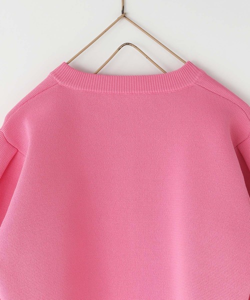 LOWRYS FARM（ローリーズファーム）の「ＢＩＧパフカーデロングスリーブ　960975（カーディガン/ボレロ・キッズ・ブラック/ピンク/グリーン・110cm/120cm/130cm/140cm/150cm）」の15枚目の写真