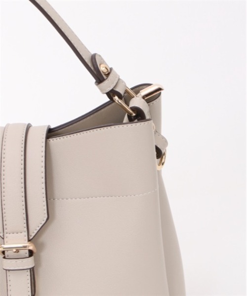 axes femme(アクシーズファム)の「ベルトデザイン型押しバッグ(ハンドバッグ・レディース・ブラック/ブルーグリーン/グレイッシュベージュ・FREE)」の19枚目の写真