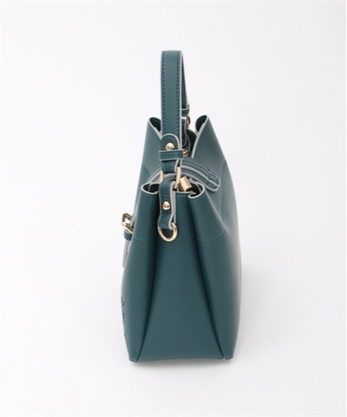 axes femme(アクシーズファム)の「ベルトデザイン型押しバッグ(ハンドバッグ・レディース・ブラック/ブルーグリーン/グレイッシュベージュ・FREE)」の20枚目の写真