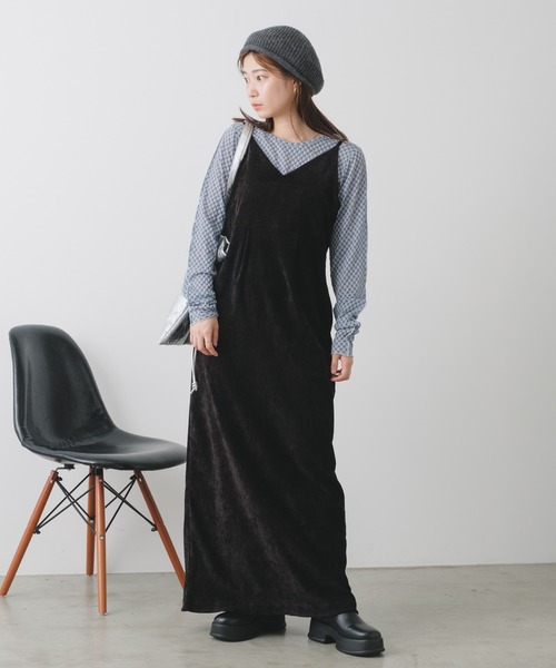 Kastane（カスタネ）の「【2023AWアイテム】トリコットレースプルオーバー（Tシャツ/カットソー・レディース・ブラウン/グレー/アイボリー・FREE）」の19枚目の写真