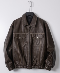 LEATHER SHIRT JACKET SUEDE（ブルゾン）｜The DUFFER N NEPHEWS（ザ