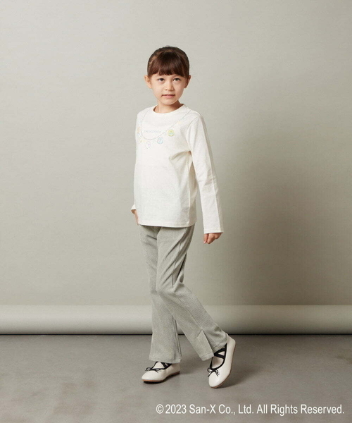 a.v.v（アーヴェヴェ）の「[100-140]【すみっコぐらし】ネックレス風長袖Ｔシャツ（Tシャツ/カットソー・キッズ・アイボリー・100/110/130/120/140）」の10枚目の写真