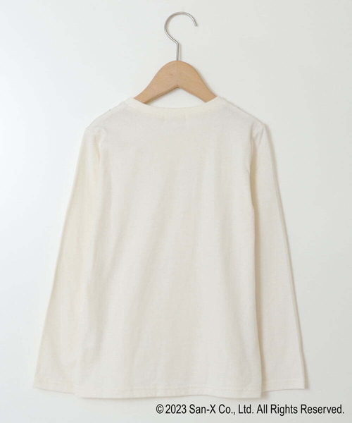 a.v.v（アーヴェヴェ）の「[100-140]【すみっコぐらし】ネックレス風長袖Ｔシャツ（Tシャツ/カットソー・キッズ・アイボリー・100/110/130/120/140）」の13枚目の写真
