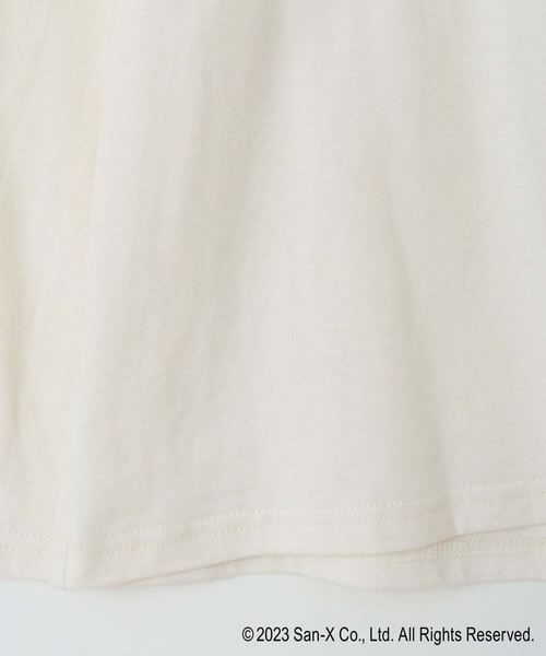 a.v.v（アーヴェヴェ）の「[100-140]【すみっコぐらし】ネックレス風長袖Ｔシャツ（Tシャツ/カットソー・キッズ・アイボリー・100/110/130/120/140）」の16枚目の写真