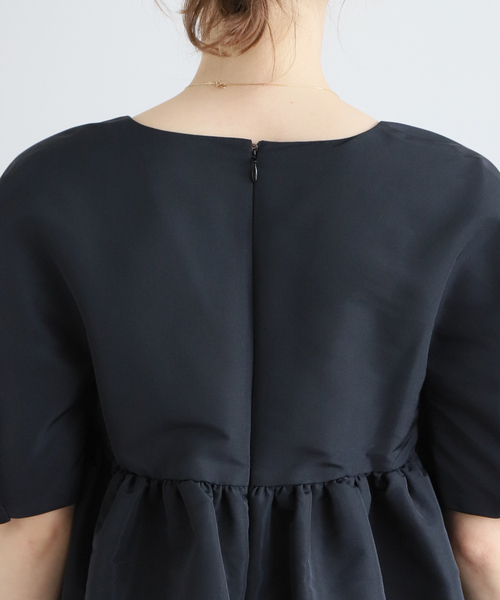 NINA RICCI/ニナ リッチ】SHORT SLEEVES TAFFETA BABYDOL