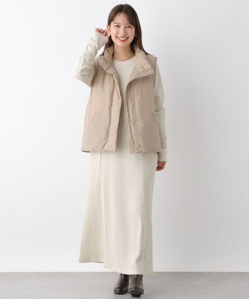 LEPSIM(レプシィム)の「ワッフルマーメイドワンピース 961517(ワンピース・レディース・グレー/ブラック/アイボリー・FREE)」の4枚目の写真