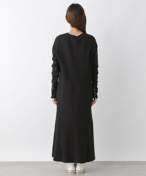 LEPSIM(レプシィム)の「ワッフルマーメイドワンピース 961517(ワンピース・レディース・グレー/ブラック/アイボリー・FREE)」の17枚目の写真