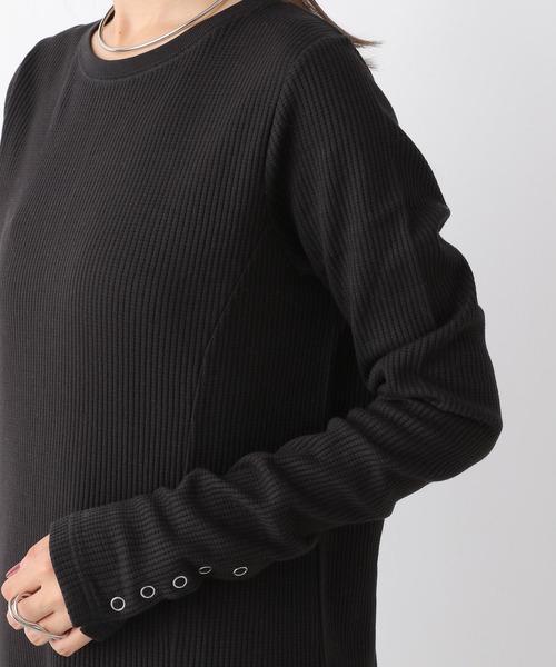 LEPSIM(レプシィム)の「ワッフルマーメイドワンピース 961517(ワンピース・レディース・グレー/ブラック/アイボリー・FREE)」の19枚目の写真